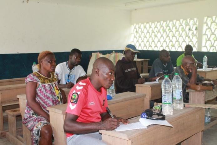 Community workshop to raise awareness on the position of the law concerning wildlife.