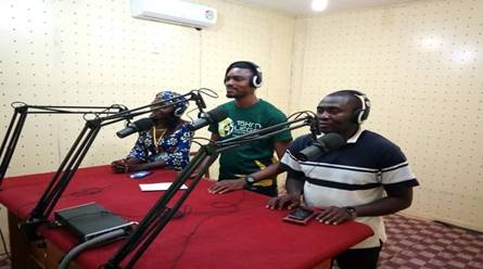 Sensitisation at the radio station